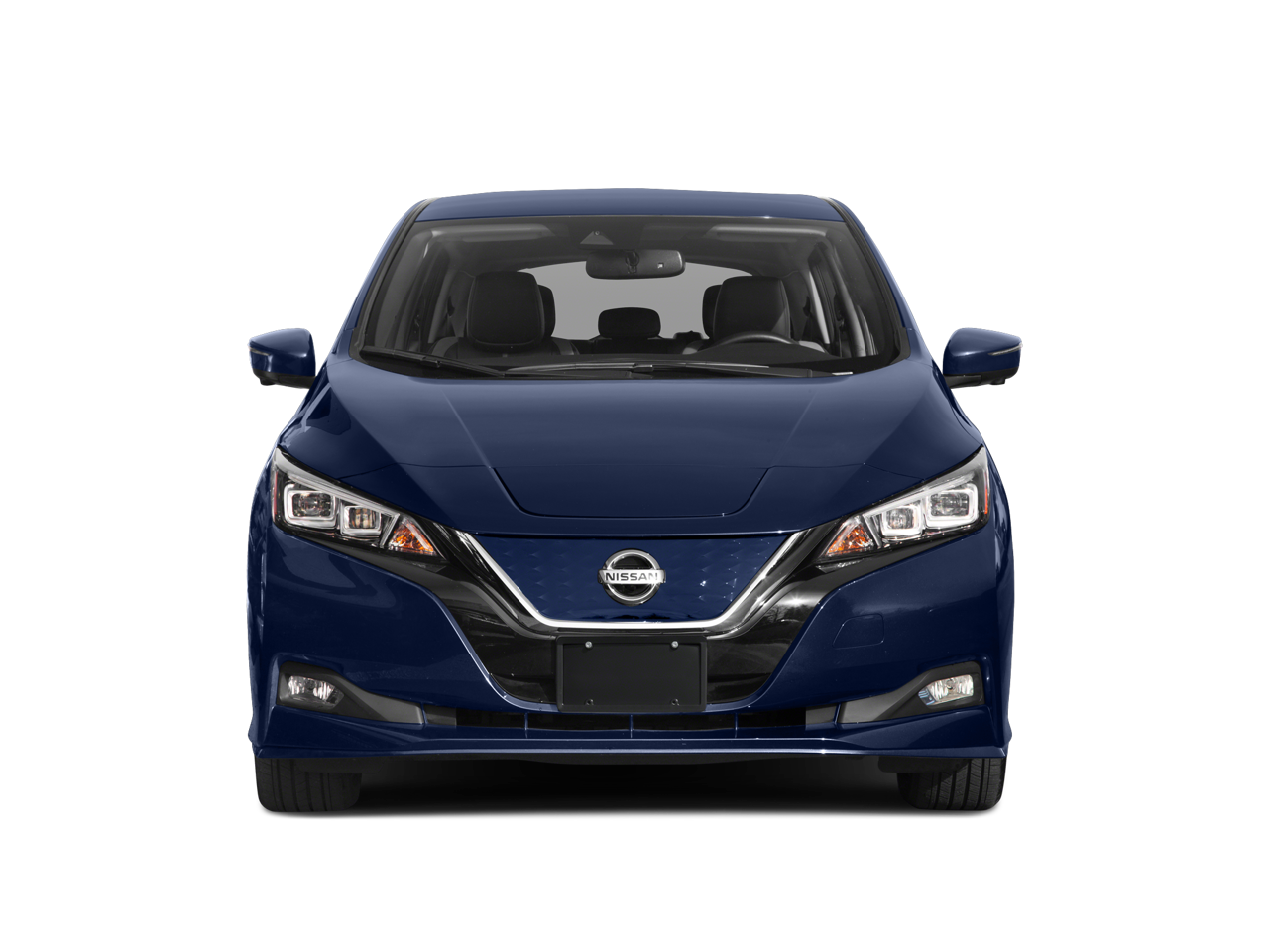 2019 Nissan Leaf — interior view