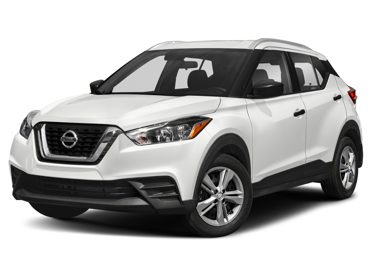 2019 Nissan Kicks SV FWD in Deep Blue Pearl — front three-quarter view