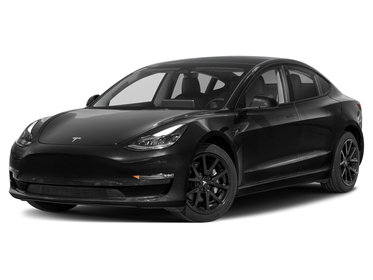 2023 Tesla Model 3 Long Range AWD in Pearl White Multi-Coat — front three-quarter view