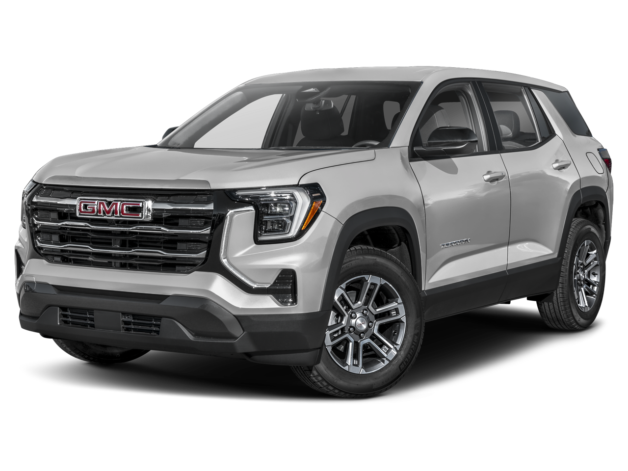 2026 GMC Terrain AT4 in Summit White — front three-quarter view