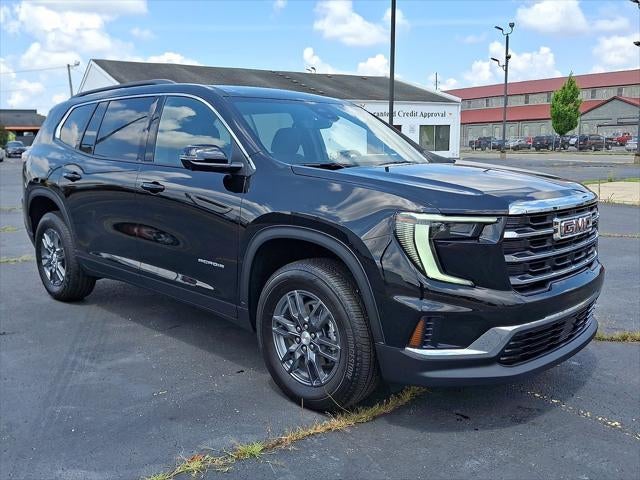 2026 GMC Acadia Elevation in Ebony Twilight Metallic — front three-quarter view