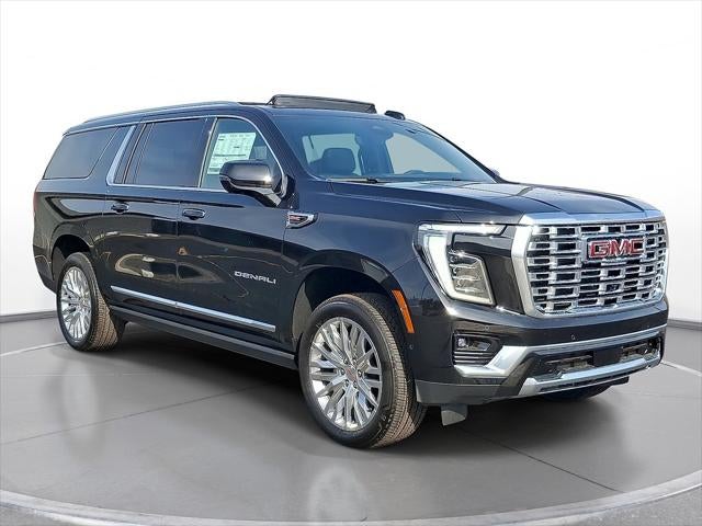2026 GMC Yukon XL Denali in Onyx Black — front three-quarter view