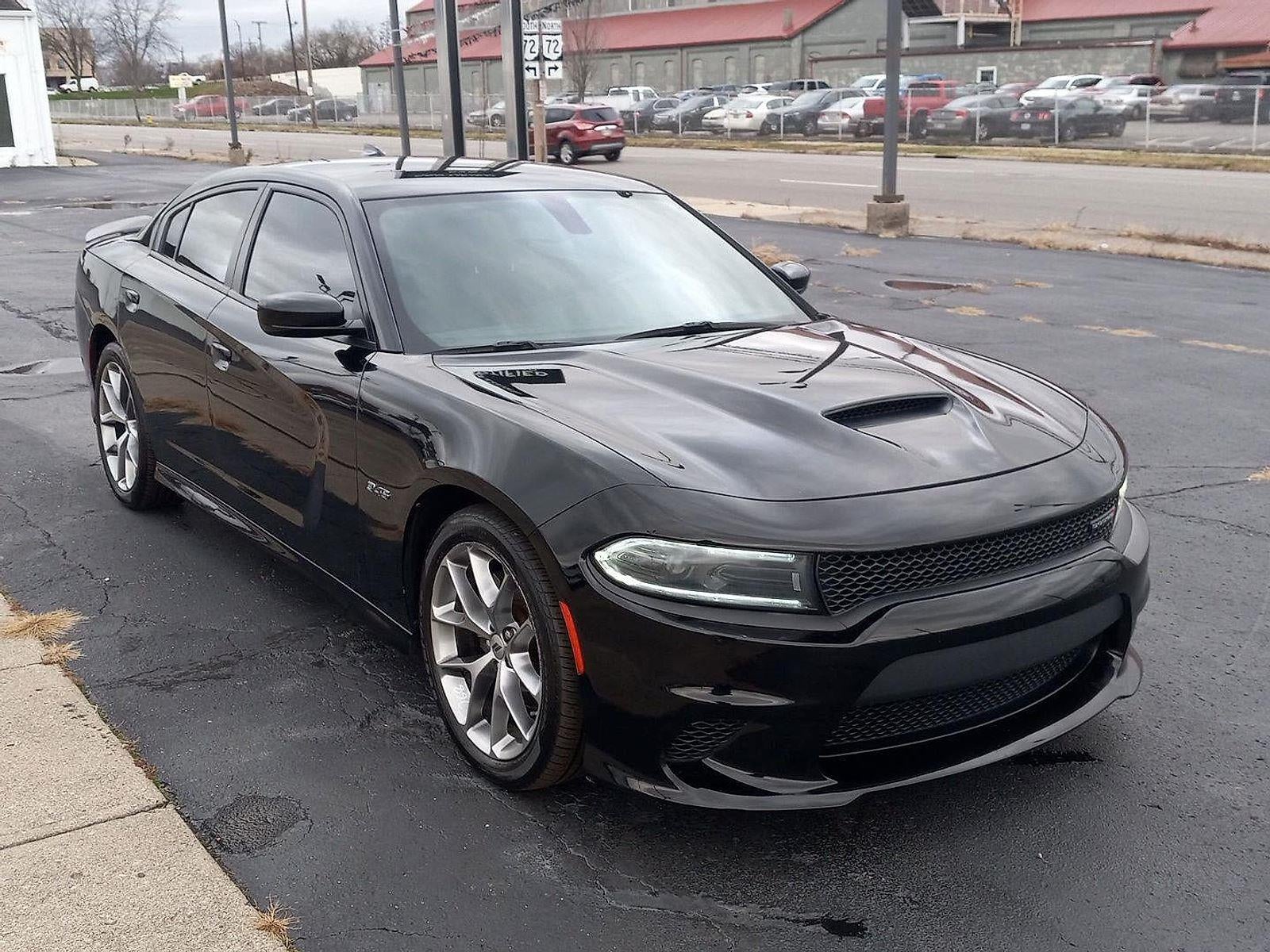2023 Dodge Charger R/T in Black — front three-quarter view