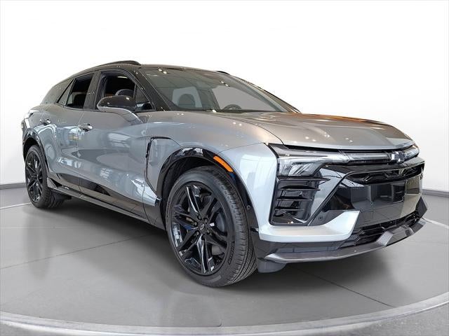 2026 Chevrolet Blazer EV SS in Sterling Gray Metallic — front three-quarter view