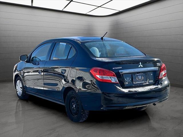2019 Mitsubishi Mirage G4 — rear three-quarter view