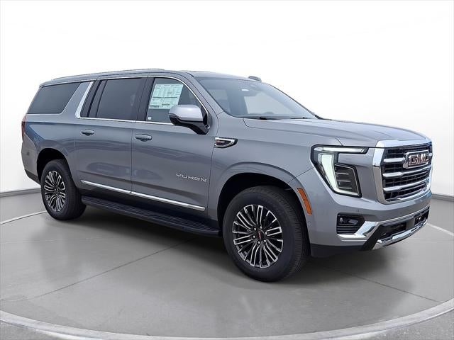 2026 GMC Yukon XL Elevation in Sterling Metallic — front three-quarter view