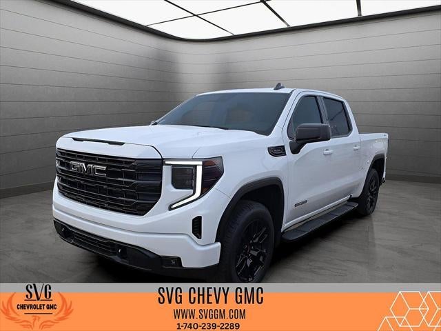 2026 GMC Sierra 1500 Elevation in Summit White — front three-quarter view