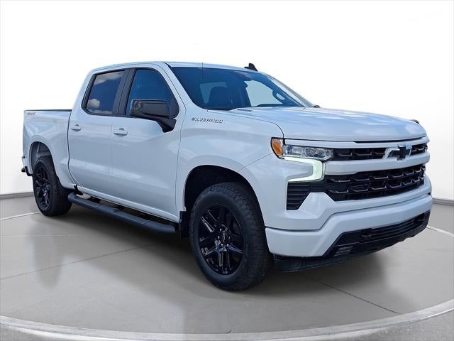 2026 Chevrolet Silverado 1500 RST in Summit White — front three-quarter view