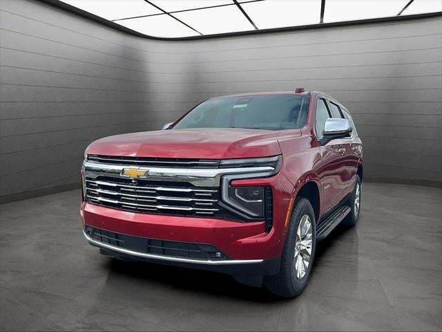 2026 Chevrolet Tahoe Premier in Radiant Red Tintcoat — front three-quarter view