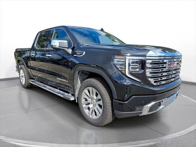 2026 GMC Sierra 1500 Denali in Onyx Black — front three-quarter view