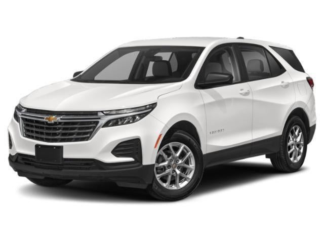 2022 Chevrolet Equinox FWD LT in Silver Ice Metallic — front three-quarter view