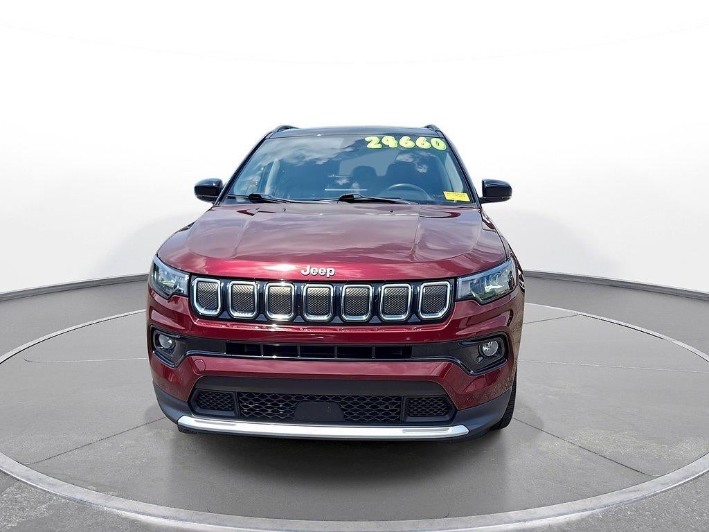 2022 Jeep Compass — rear three-quarter view