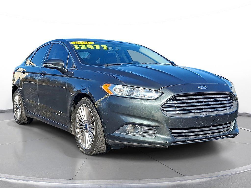 2016 Ford Fusion 4dr Sdn SE FWD in Guard — front three-quarter view