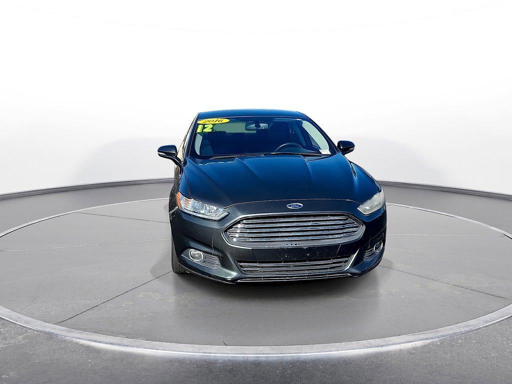 2016 Ford Fusion — rear three-quarter view