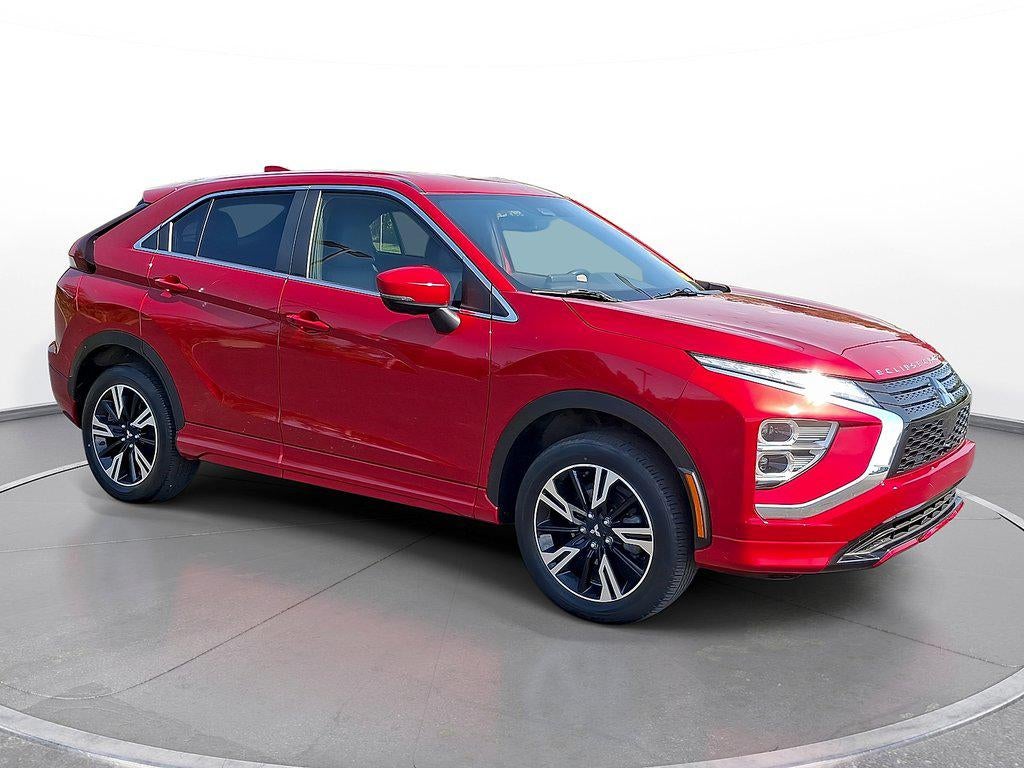 2023 Mitsubishi Eclipse Cross SE S-AWC in Red Diamond — front three-quarter view