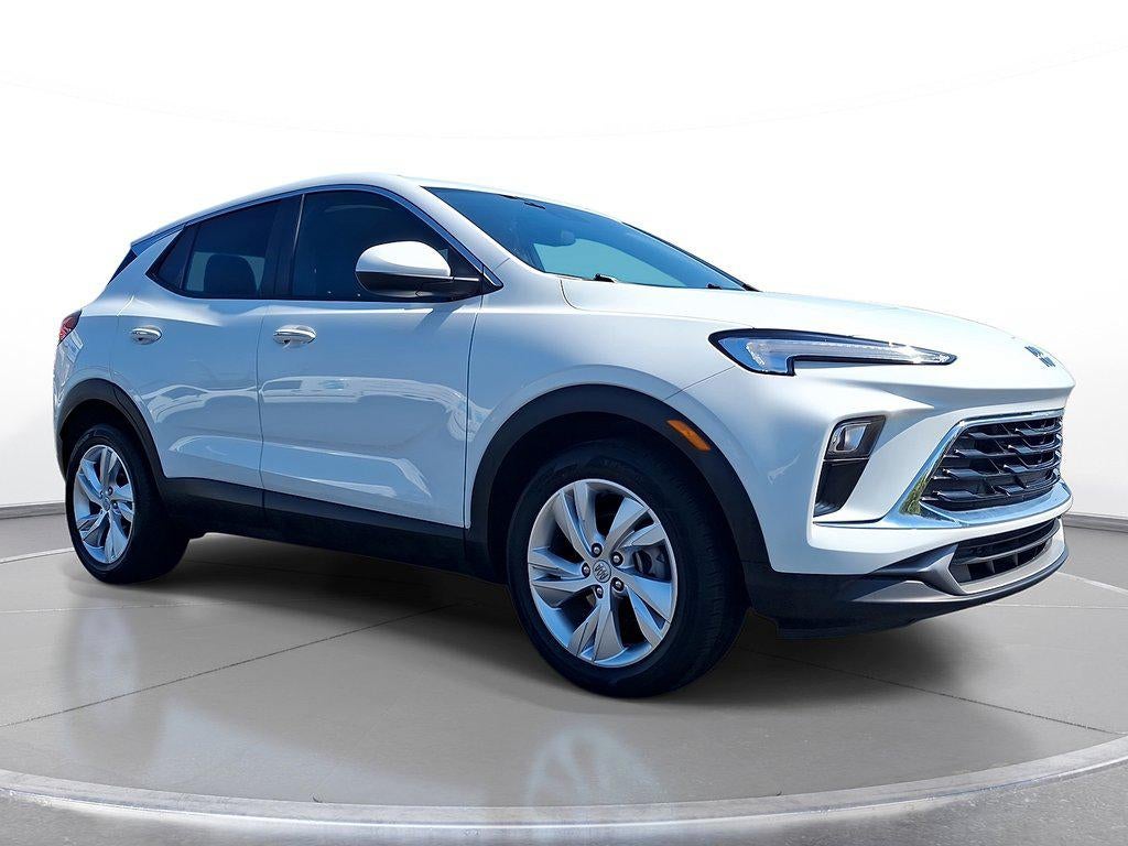 2024 Buick Encore Gx FWD 4dr Preferred in Summit White — front three-quarter view