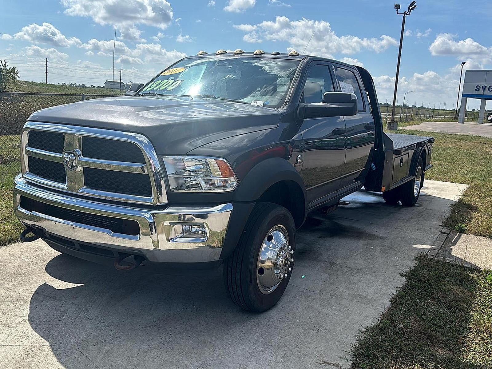 2017 RAM 5500 Chassis Cab Tradesman in Granite Crystal Metallic Clearcoat — front three-quarter view